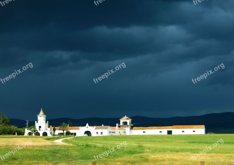 Hacienda Villa House Spain Storm