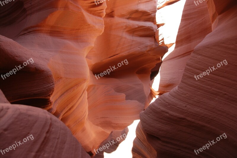 Antelope Canyon Arizona Usa Canyon Gorge