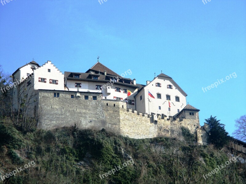 Principality Of Liechtenstein Vaduz Castle Ducal Castle Vaduz Free Photos