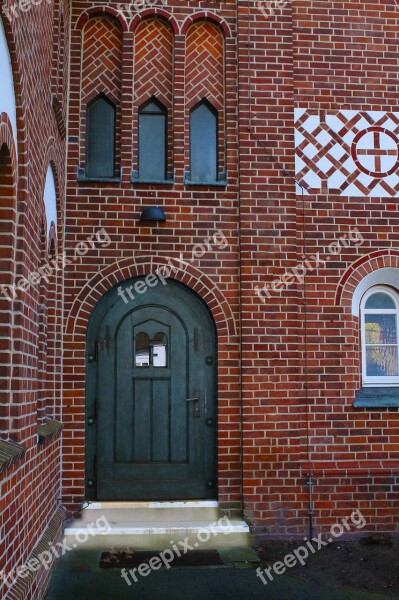 Door Church Door Facade Masonry Portal