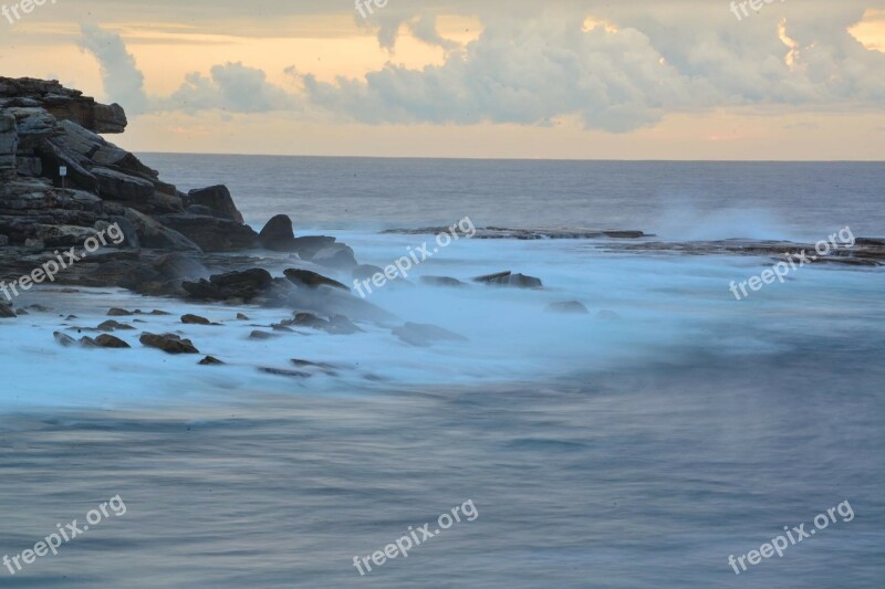 Clovelly Sydney Australia Ocean Waves