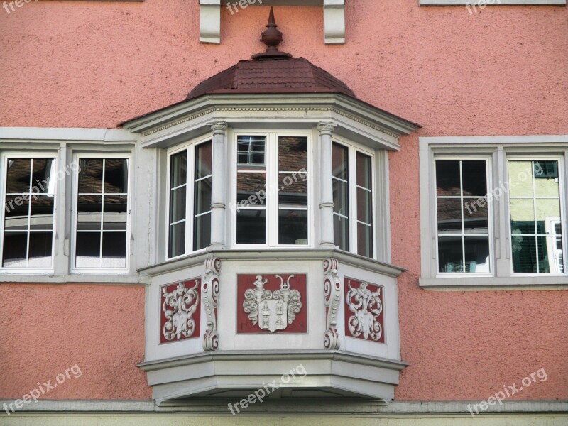 Architecture Bay Window Window Historic Center Diessenhofen