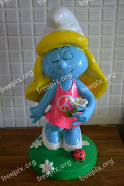 Smurfette Smurfs Cartoon Smurf Cute