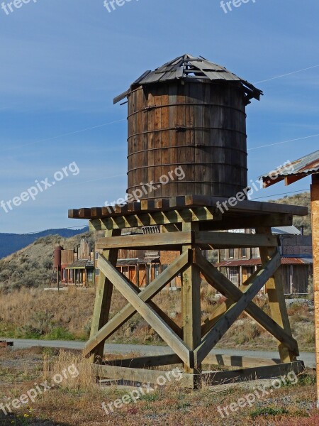 Deadman Ranch Ancient Buildings Wooden