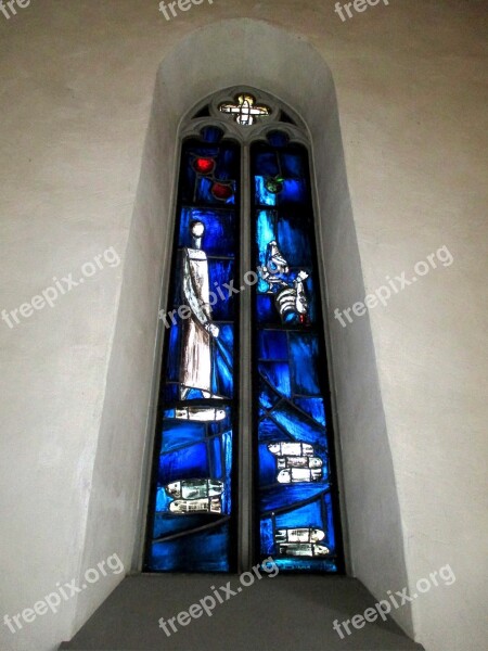 Church Reformed Window Glass Painting