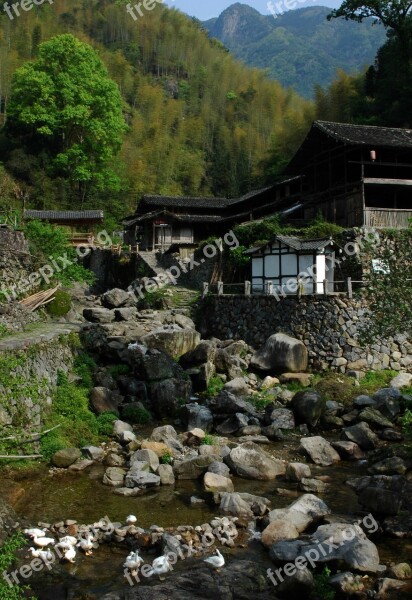 Nanxi Mountain Village Streams House Quiet