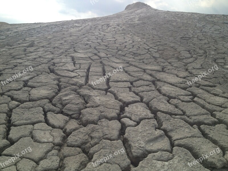 Dry Land Muddy Volcanes Dry Land Dirt