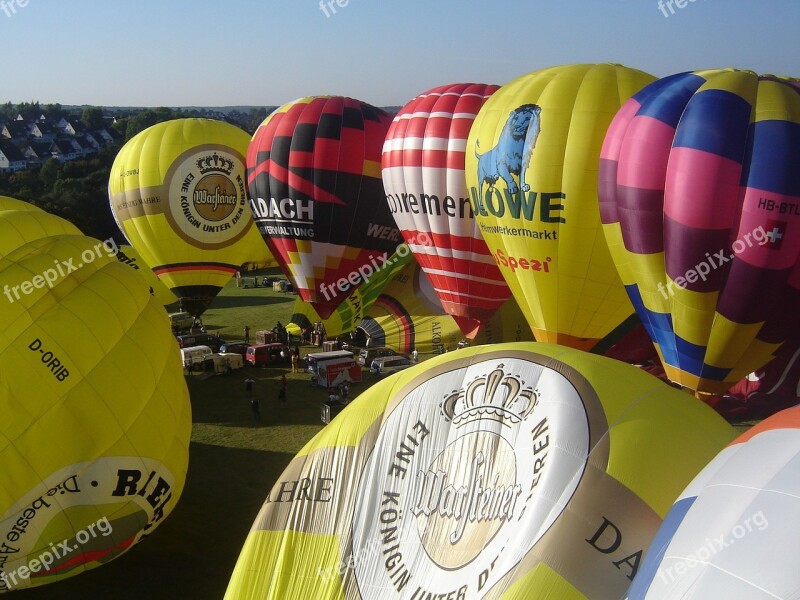 Ballooning Balloon Launch Hot Air Balloon Aviation Free Photos