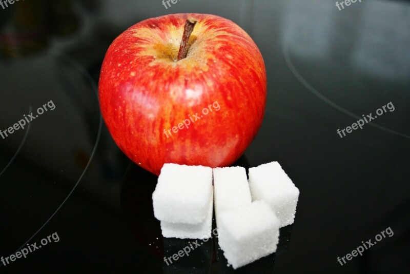 Apple Fresh Fruit Sweet Sugar