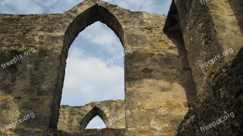 Mission San José San Antonio Archway Texas Historical