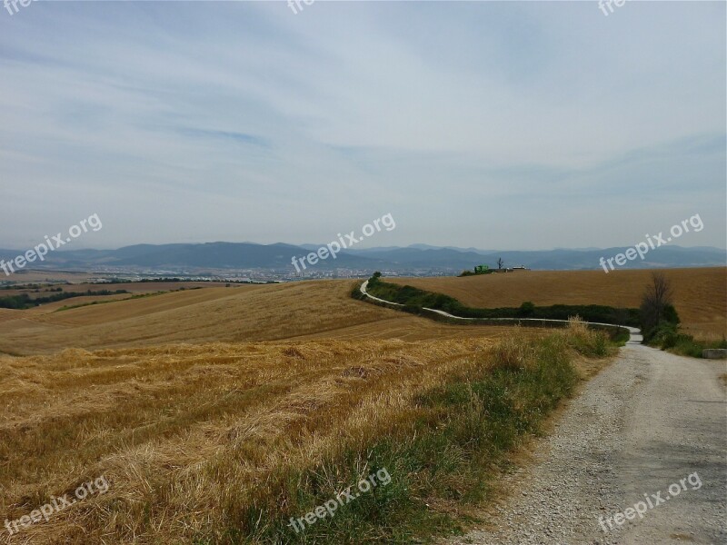 Spain Jakobsweg Away Pilgrimage Camino De Santiago