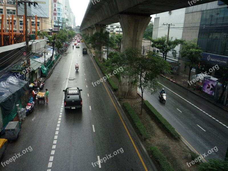 Bangkok Big City City Thailand Asia