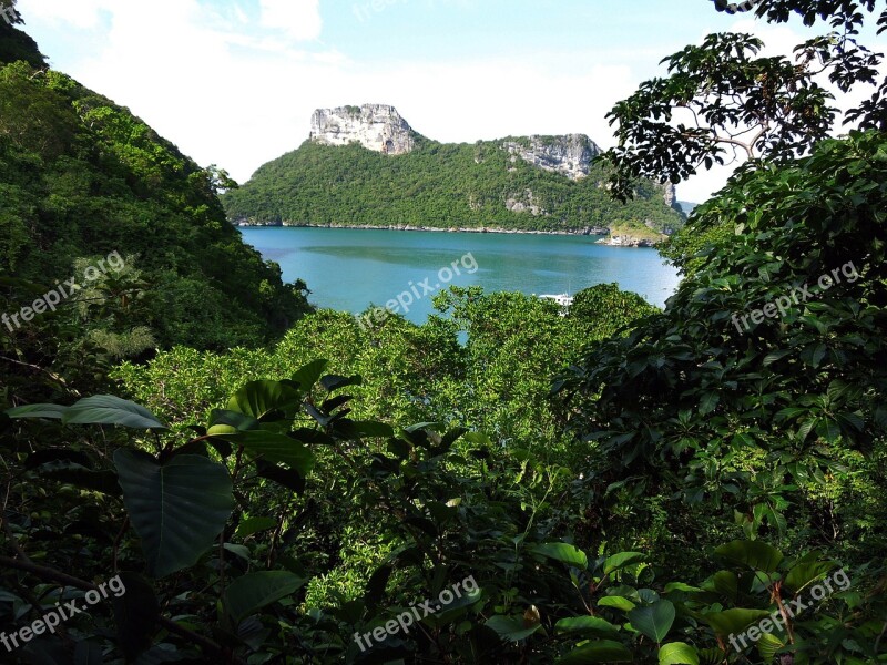 Angthong National Park Thailand Koh Samui Asia