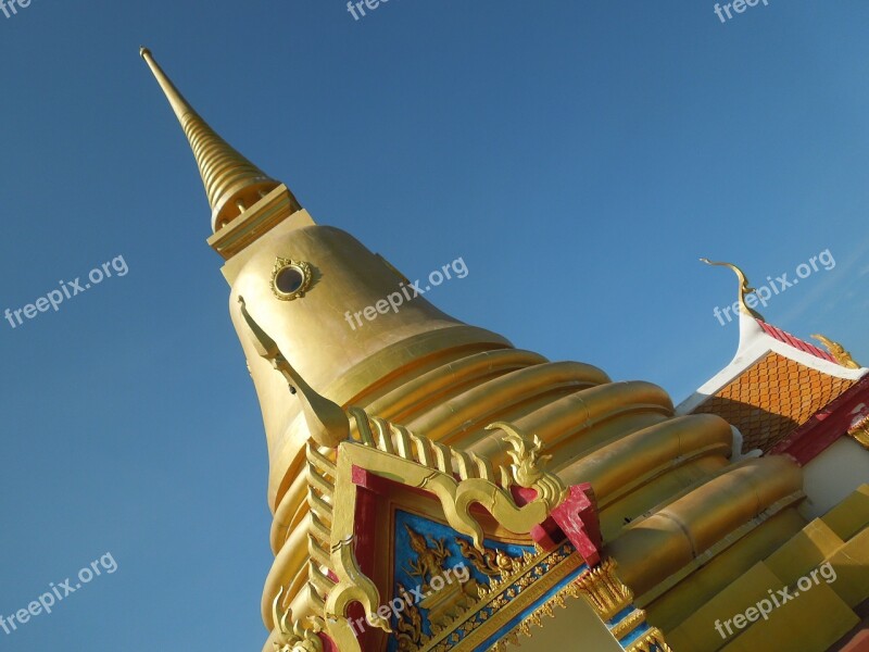 Buddhism Asia Gold Temple Southeast