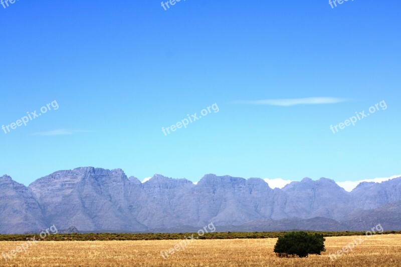 Nature South Africa Mountains Africa Travel