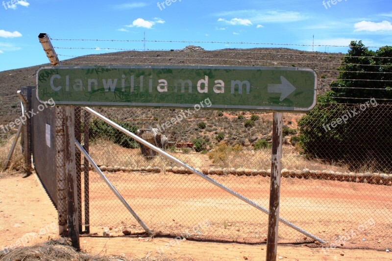 Clanwilliamdam South Africa Shield Free Photos