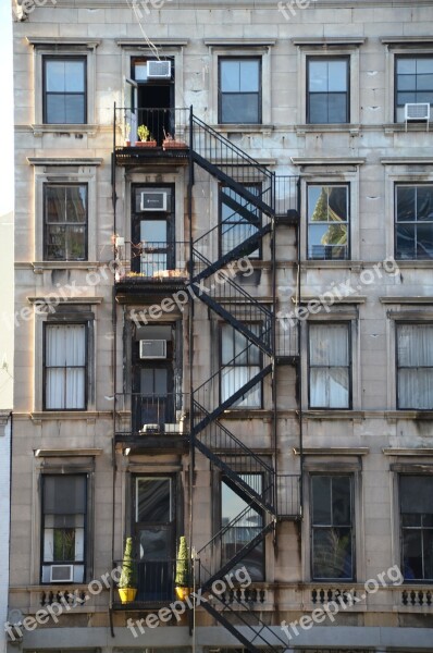 New York Stairs Building Free Photos