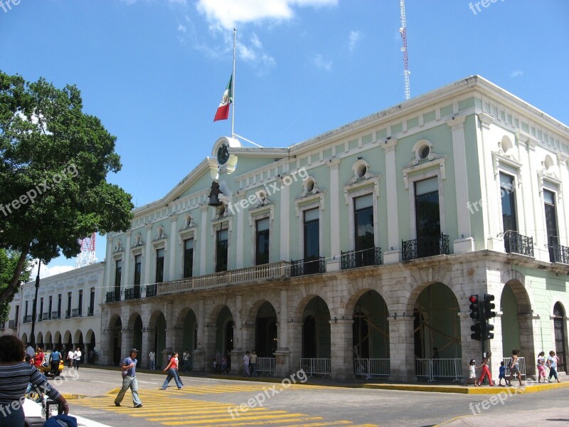 Palace Government Yucatan Free Photos