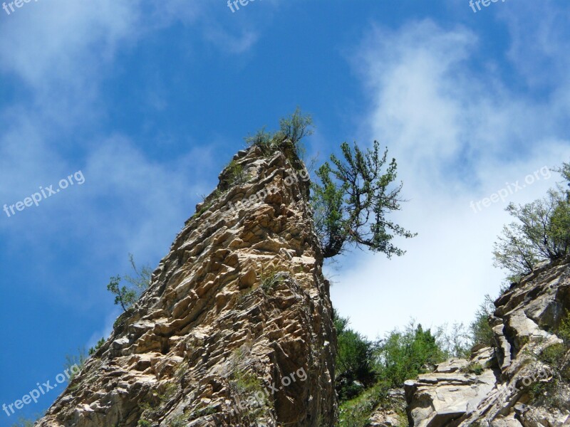 Mountain Alps High Mountain Landscape Sky