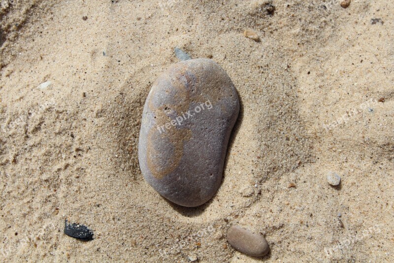 Stone Sand Beach Free Photos