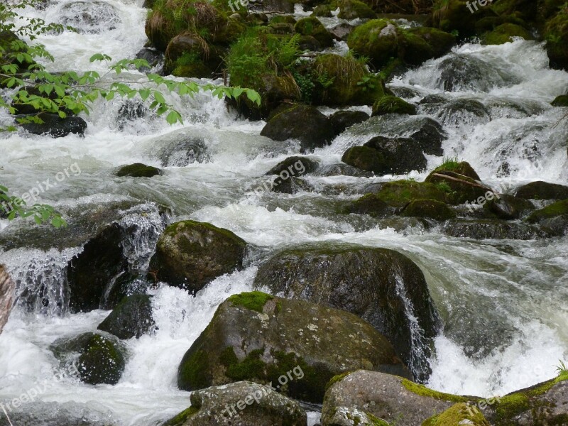 Water River Current Water Courses Nature