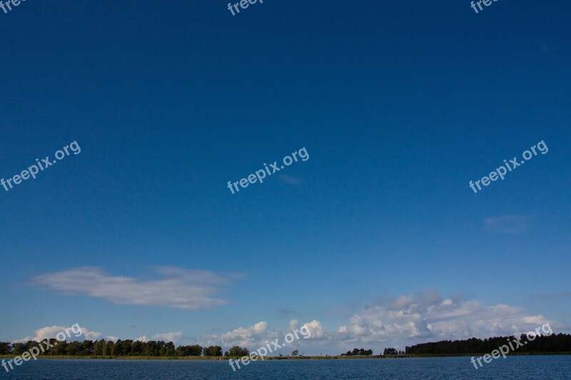 Bodden Landscapes Sea Baltic Sea Water