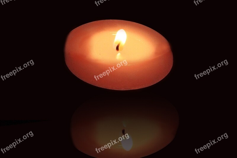 Tealight Candle Wax Candle Light Atmosphere