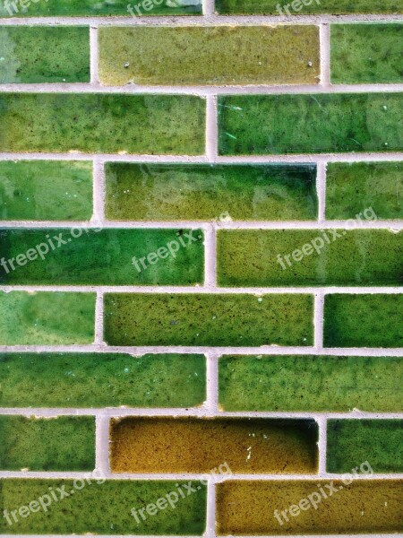 Bricks Green Texture Building Montana