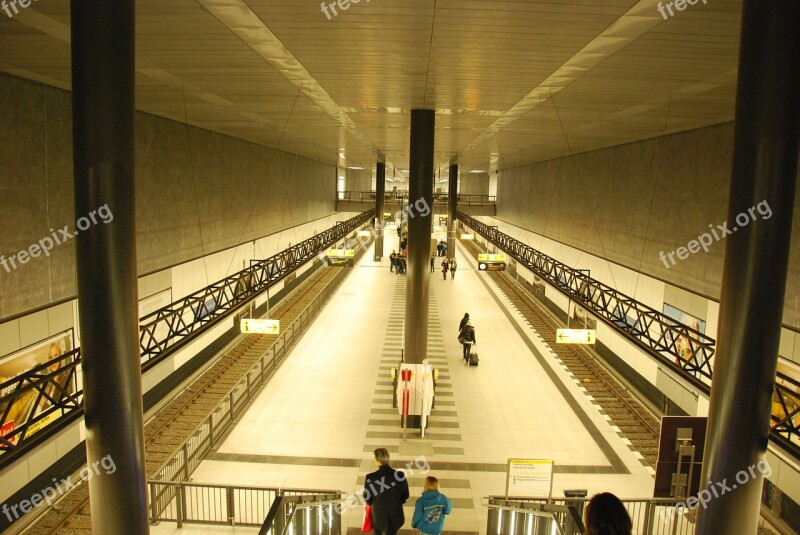 Railway Station Berlin Building Architecture Capital