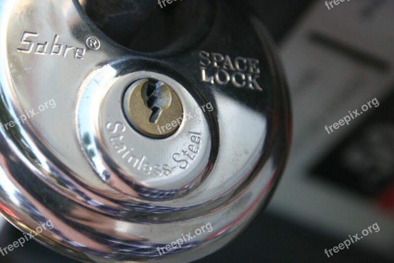 Lock Key Padlock Macro Locked