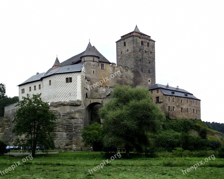 Castle Bone Czech Republic Free Photos