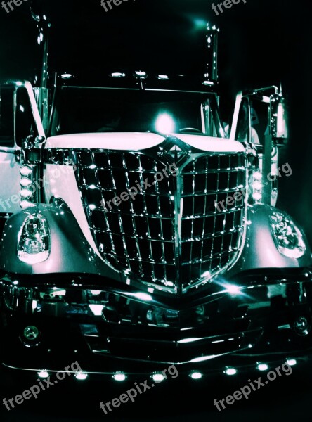 Rig Truck Shine Glow Chrome