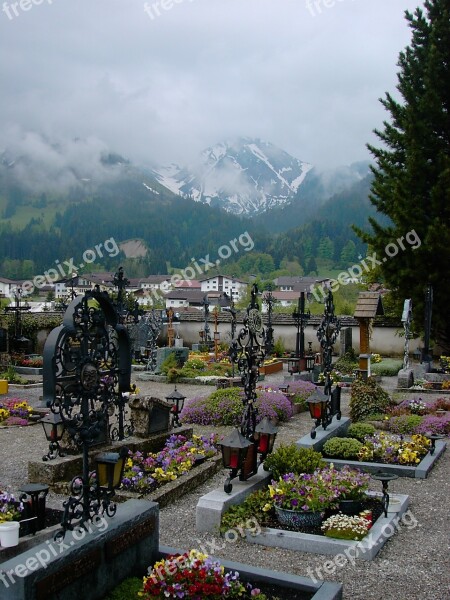 Cemetery Tyrol Cross Wrought Iron Art