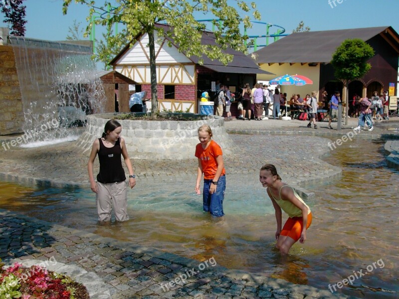 Wet Fun Water Waterfall Water Fun