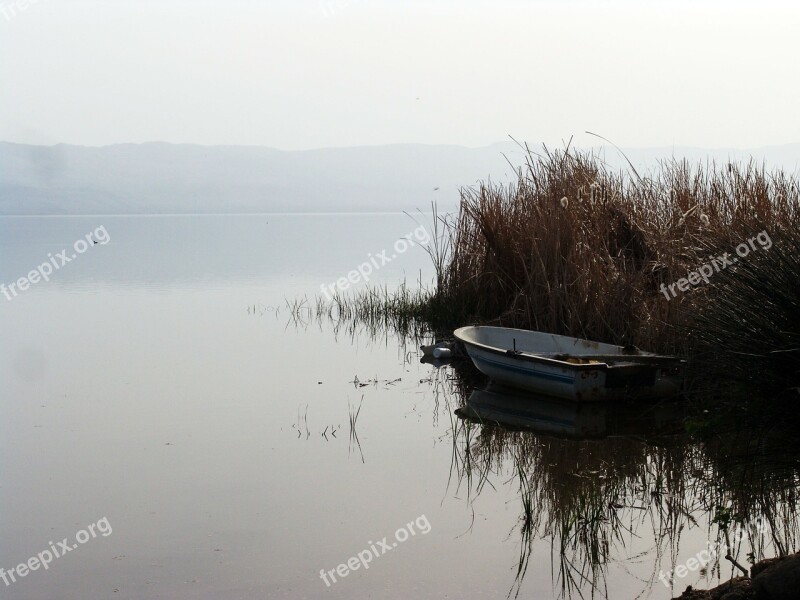 Reeds Lake Iznik Turkey Boat