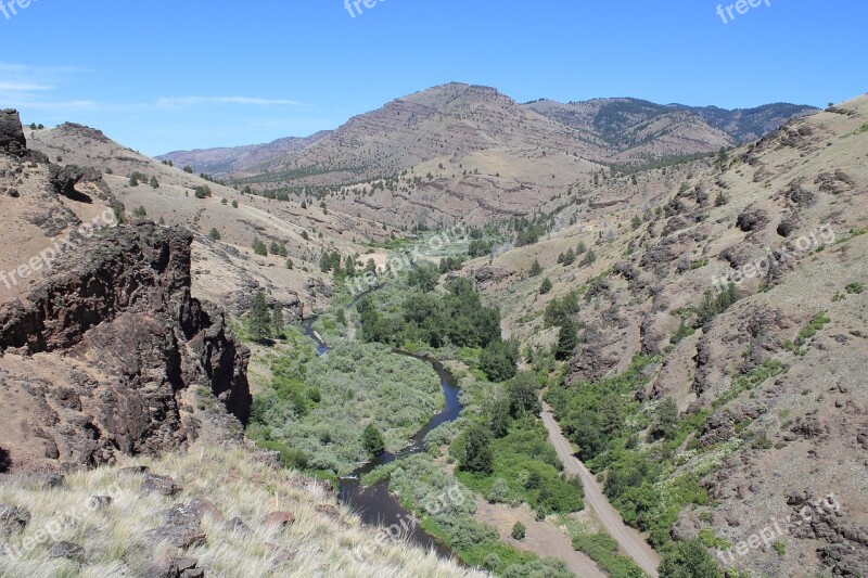 South Fork John Day River Oregon East Oregon