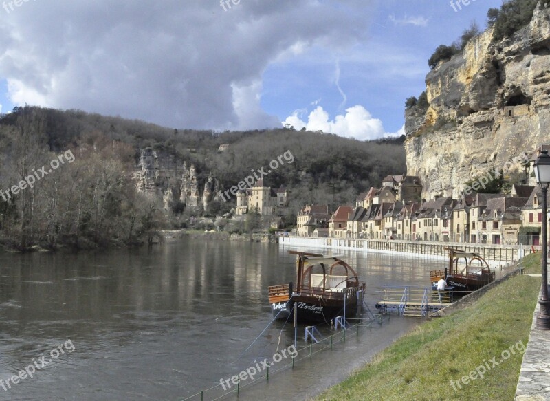 Castling Gageac Dordogne France Free Photos