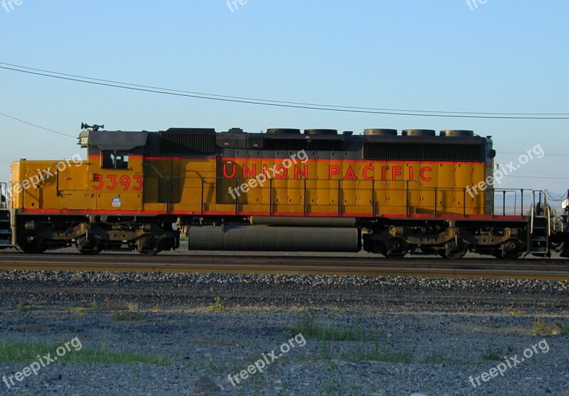 Loco Locomotive Union Pacific Usa Free Photos