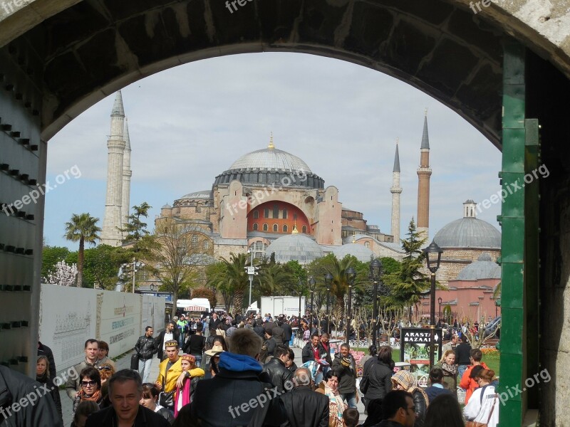 Istanbul Hagia Sophia Mosque Free Photos