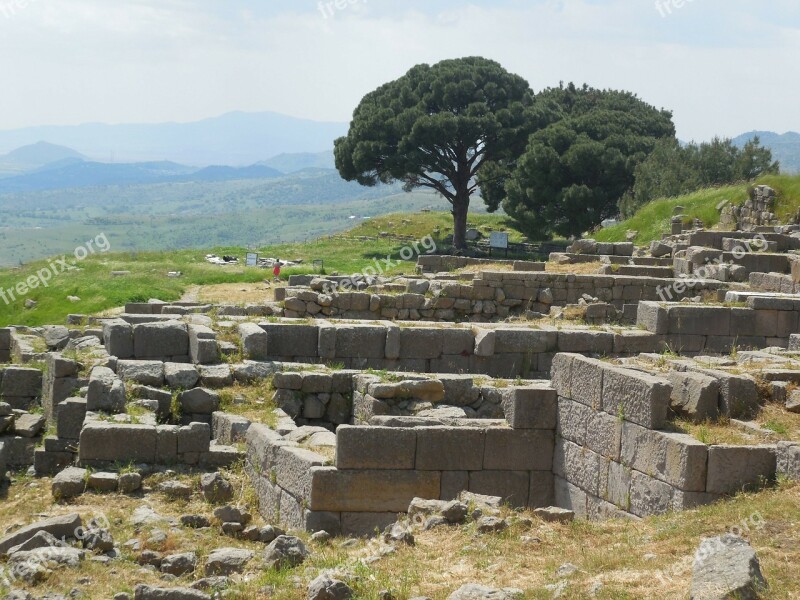 Pergamon Turkey Excavations History Ruins