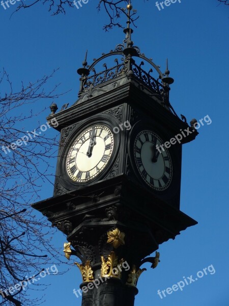 Middlesbrough Park Clock Victorian Time