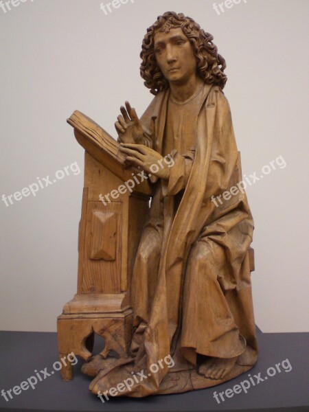 Carving Statue Man Art Wood