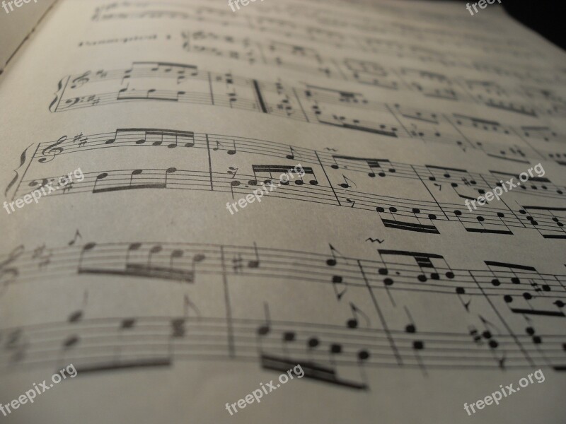 Music Classical Sheet Music Piano Piano Score