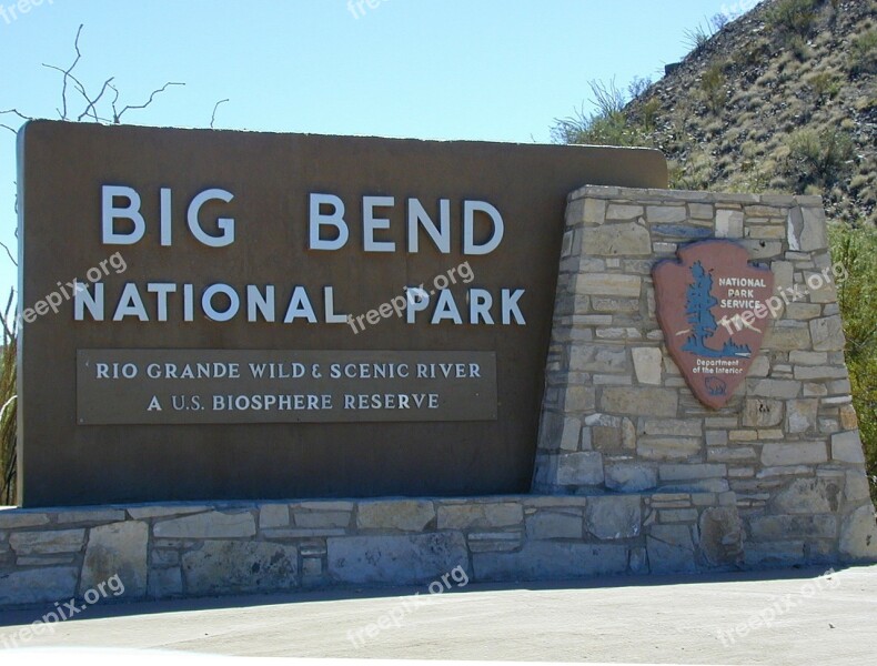 Big Bend National Park United States Usa Input America