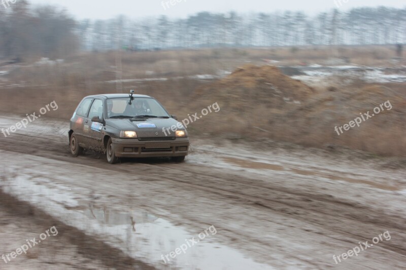 Motor Machine Rally Racing Auto