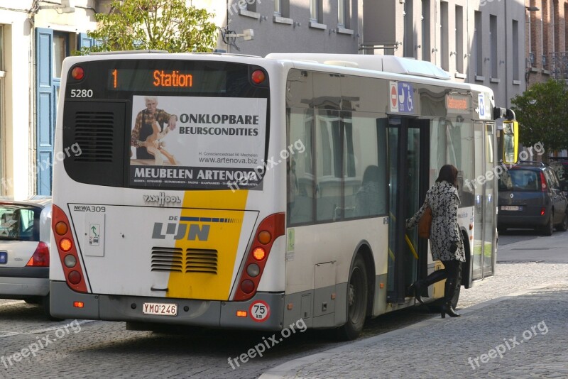 Bus Vehicle Public Transport Free Photos