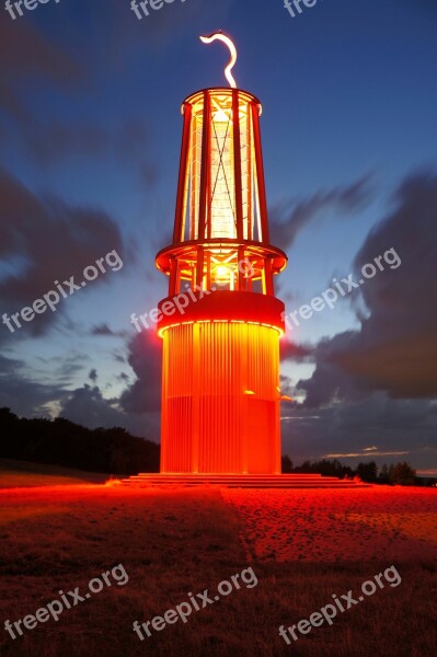 Moers Niederrhein Industry Industrial Heritage Red