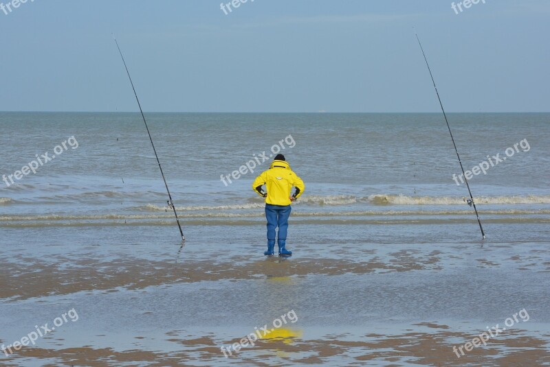 Visser Sea Fishing Lines People Nature