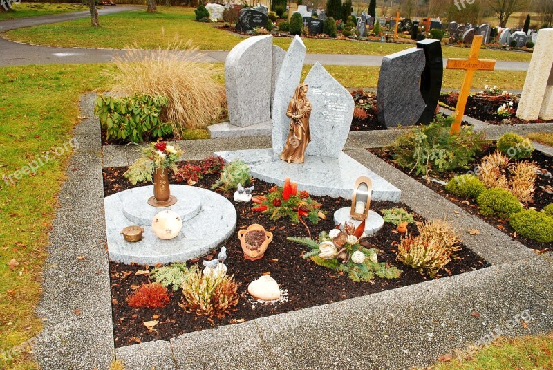 German Grave Cemetery Headstone Gravestone Graveyard