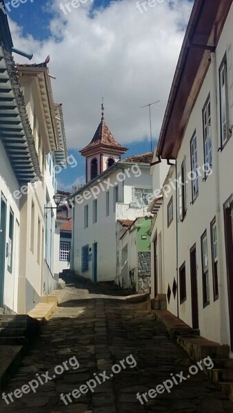 Adamantine Minas Historic City Brazil Free Photos